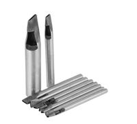 9 Pcs Perforateur Creux en Cuir, Perforateur Ovale en Acier au Carbone pour Bande Bracelet de Montre Ceinture en Toile Width 2mm