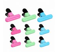 9 Pcs Pince Sachet Alimentaire, Clips de Fermeture Sachet Alimentaire | Clips pour Sacs de Congélation, Snack, Cuisine, Bureau, Maison