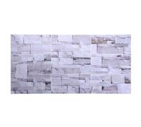 9 Pièces 3d Brique Panneau Effet Stickers Muraux Pvc Étanche Papiers Peints Auto-Adhésif 20*10cm Pour Cuisine Salle De Bain Bricolage Décoration