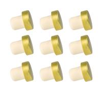 9 Pièces Bouchon de Bouteille de Vin 29mm en Aluminium | Fermeture Hermétique, Matériau Sain et Sûr, Aspect Or, pour Bouteilles de Vin à Maison