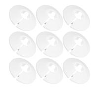 9 Pièces Cache Tuyau Décoratif, Trou 12mm, Finition Élégante | Murs et Plomberie, Aspect Poli Discret, Style Moderne Minimaliste, Usage Intérieur Domestique