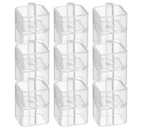 9 Pièces Insert de Noyau Manuel en Plastique PP | Pièce Standard pour Bureau, École et Atelier, Ajuste le Rouleau, Aide au Nettoyage des Bords
