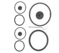 9 Pièces Joint de Remplacement pour Couvercle Bouteille d'eau | Installation Facile, Ajustement Serré, Réutilisable, avec Crochet, pour Couvercles de Bouteilles Compatibles