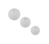 9 Pièces Moule en Silicone Sphérique Créatif Mini Étoile Blanche | Non Adhérent, Démoulage Facile, Réutilisable, pour Loisirs Créatifs Diy, Forme Boule, Usage Manuel