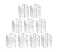 9 Pièces Noyau Central du Dévidoir à Ruban Adhésif PP | Insert Plastique Standard 3,2cm, Compatibilité, Roulage Fluide, Coupe Nette