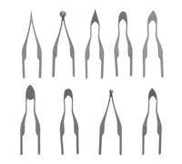 9 Pièces Pointes de Pyrogravure en Métal, Contours Fins et Changements | Compatibles Manches Filetés, Structure Compacte, Usage Atelier, Bois Gravé, Plaques et Courges