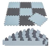 9 Pièces Tapis de Sol Bébé 30x30 cm Tapis Mousse Bebe Tapis de Jeux Enfant