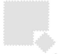 9 Pièces Tapis de Sol Bébé 30x30 cm Tapis Mousse Bebe Tapis de Jeux Enfant Pliable