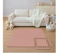 9 Pièces Tapis de Sol Bébé - 30x30 Dalles en Mousse EVA - Carrés Puzzle Enfant