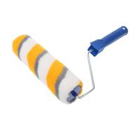 9 Pouces Rouleau à Peinture Murale en Fibre Chimique pour Surfaces | Peinture Murale, Usage Maison, Poignée Confortable et Légère, Adapté aux Cadres de Fenêtre et Mobilier