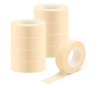 9 Rouleau Ruban de Masquage Peinture, Scotch de Masquage Aucun Résidu | 20mx22mm Multifonctionnelle DIY Ruban Masquage pour Décoration de Peinture, Emballage, Artisanat ( Beige )