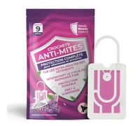 9 x Anti-mites Textiles | Jusqu’à 3 mois de protection par crochet | Anti-mites Vêtements | Antimites Vêtements Puissant | Parfum Lavande