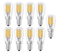9 X Osram LED Filament T26 Tubes 2,8W = 25W E14 Clair 250lm Lumière Jour 6500K