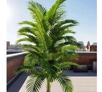 90-120cm Grande plante artificielle, palmier artificiel, feuilles de palmier tropicales, plante de palmier artificielle, grand arbre, feuilles de bambou en plastique réaliste pour l'intérieur, convien