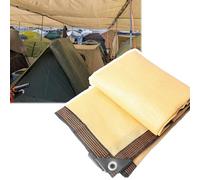90% e Cloth - Pera Sun e Tissu avec œillets pour une utilisation en extérieur - Idéal pour patio, tonnelle, terrasse, jardin, porche (taille : 5 m x 6 m)