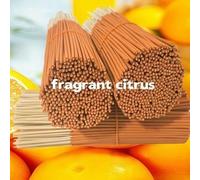 90 pièces Bâtons d'encens naturels aux agrumes parfumés de haute qualité, convenant pour la purification de l'air de la maison, la relaxation parfumée, le yoga, le bureau, la salle de thé - Parfait po