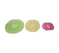 90 pièces de couvercles de conservation alimentaire, film étirable jetable pour bols, film plastique étirable imperméable et anti-poussière pour bols et assiettes, couleurs