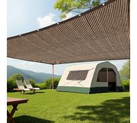 90% Tissu d'ombrage de couleur café, grand filet d'ombrage de jardin, toile d'ombrage en maille durable, avec protection oculaire renforcée, convient pour serre, plantes, kiosque, piscine, canopée d'a