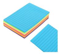900 Pièces Fiche Bristol A6, 15 x 10 cm Flash Cards, Multicolore Fiche de Revision pour le Bureau, la Maison et l'école