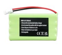9001001 2400720 Batterie pour Somfy M3 HR15/51, 5008956 5071688 Compatible avec Moteur Somfy Freevia Axovia Evolvia Passeo GDK SGA SGS pour Portes de Garage M3 HR15/51 (2400mAh, 9,6V)