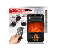 900W Mini Radiateur électrique Portable Enfichable électrique Ventilateur Espace Pièce Chauffage