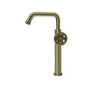 Indus mitigeur lavabo haut or brossé Essebagno