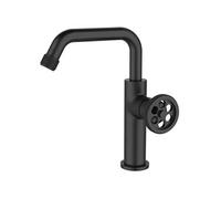 Indus mitigeur lavabo bas noir Essebagno
