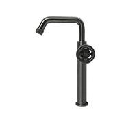 Indus mitigeur lavabo haut gris gun métal Essebagno