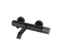 Manopola mitigeur bain-douche mécanique marbre noir et béton Essebagno