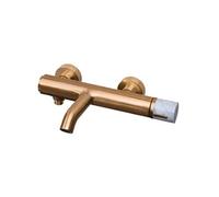 Manopola mitigeur bain-douche mécanique marbre cuivre brossé Essebagno
