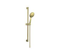 Luisa ensemble barre de douche or brossé 3 pièces Essebagno
