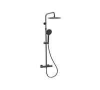 Luisa colonne de douche thermostatique gris gun métal Essebagno
