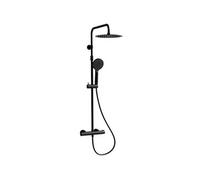 Luisa colonne de douche thermostatique noir Essebagno