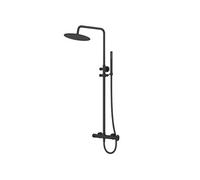 Indus colonne de douche mécanique noire Essebagno