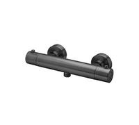 Luisa mitigeur douche thermostatique gris gun métal Essebagno