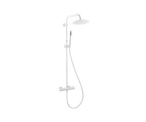 9024358 Luisa II colonne de douche thermostatique blanche