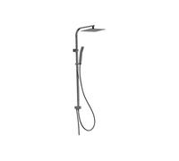 Essekadra colonne de douche sans mitigeur gris gun métal Essebagno