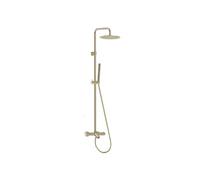 Luisa II 250 colonne bain-douche thermostatique or brossé Essebagno