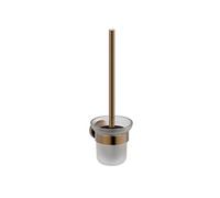 9025492 Luisa brosse WC avec support cuivre brossé