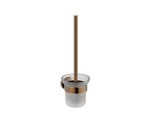 9025492 Luisa brosse WC avec support cuivre brossé