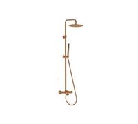 9026017 Luisa II 250 colonne bain-douche thermostatique cuivre brossé