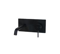 Envol mitigeur encastré lavabo noir Essebagno
