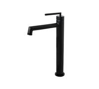Portofino mitigeur lavabo haut noir mat Essebagno