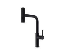 Esserain mitigeur évier à douchette extractible noir mat Essebagno