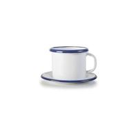903000 gobelet avec assiette email Blanca