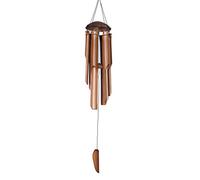 90cm Grand Carillon sonore Feng Shui Jardin Résistant aux intempéries Bambou Noix de Coco