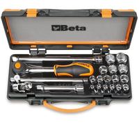 BETA Coffret 1 cliquet 16 douilles + 4 acces - 910A/C16MR - 009100935