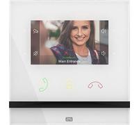 91378501WH - Intérieur Compact blanc - répondeur vidéo, LCD 4,3