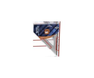 [914145-3] JPC CREATIONS Lot de 3 Equerres ALU'Tech 45 degrés en aluminium Hy...