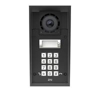 2N Telekomunikace Système vidéophone IP Force 2.0 – 1 bouton, caméra 5 MP, clavier – Noir
